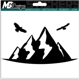 naklejka-na-samochod-gory-mountains-ptaki-15x8