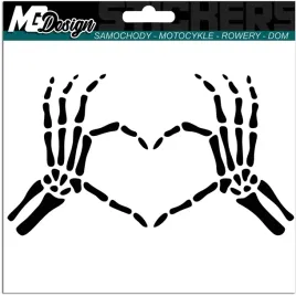 naklejka-na-auto-rece-hands-szkielet-serce-heart