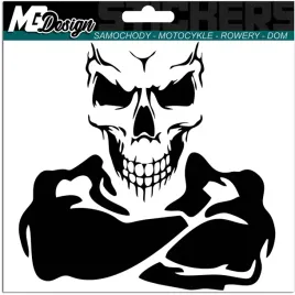 naklejka-na-samochod-czaszka-czacha-fitness-skull