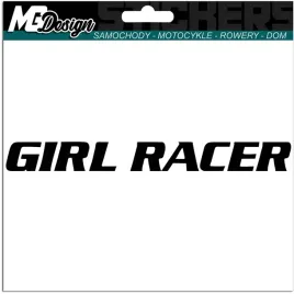 naklejka-na-auto-girl-racer-dziewczyna-wyscigi