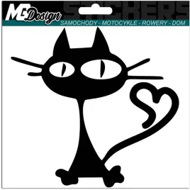 naklejka-na-auto-kot-kotek-serce-cat-heart-145x15