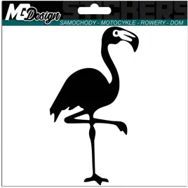 naklejka-na-samochod-flaming-ptak-flamingo-15x85