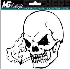 naklejka-na-auto-czaszka-czacha-skull-papieros