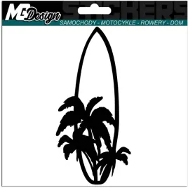 naklejka-na-samochod-surf-surfing-deska-palmy-7x15