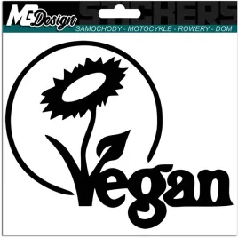 naklejka-na-auto-kwiat-roslina-vegan-flower-12x15