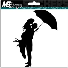 naklejka-na-auto-para-sylwetka-parasol-love-15x11