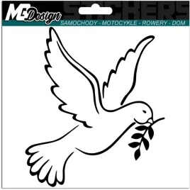 naklejka-na-auto-golab-bird-galazka-oliwna-15x13