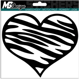 naklejka-na-samochod-serce-zebra-heart-15x125