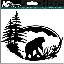 naklejka-na-samochod-niedzwiedz-bear-las-12x15