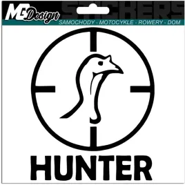 naklejka-na-samochod-hunter-lowca-polowanie-12x15