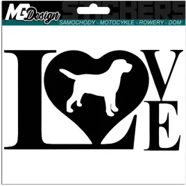 naklejka-na-auto-love-milosc-labrador-pies-8x15