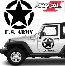 naklejka-samochod-gwiazda-u-s-army-jeep-20x17cm
