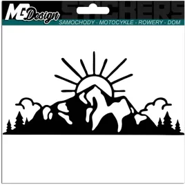 naklejka-na-auto-gory-mountain-sunrise-slonce-7x15