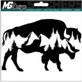 naklejka-na-samochod-zubr-buffalo-las-gory-10x15