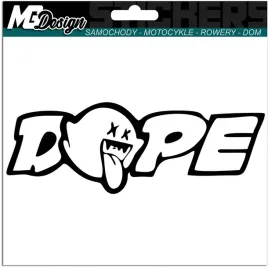 naklejka-na-samochod-dope-tuning-wlepa-5x15