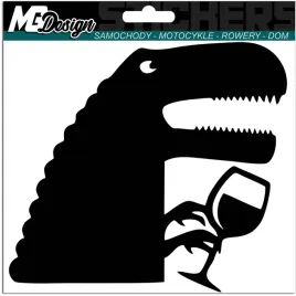 naklejka-na-samochod-dinozaur-wino-saur-13x15