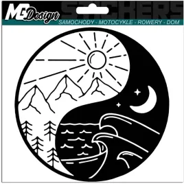 naklejka-na-samochod-gory-morze-yin-yang-15x15