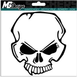 naklejka-na-auto-zla-czacha-skull-czaszka-13x15