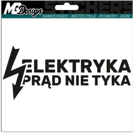 naklejka-na-samochod-elektryka-prad-nie-tyka-6x15