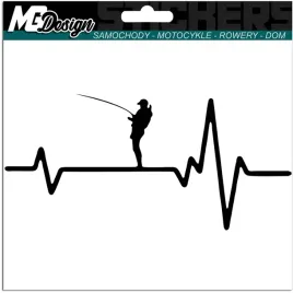 naklejka-na-auto-puls-zycia-wedkarz-fishing-8x15