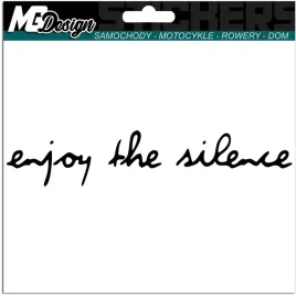 naklejka-na-samochod-enjoy-the-silence-4x20