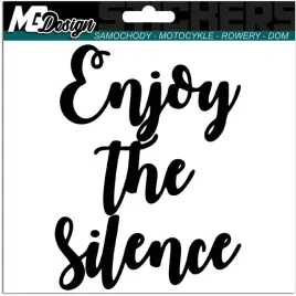 naklejka-na-samochod-enjoy-the-silence-15x11-cm