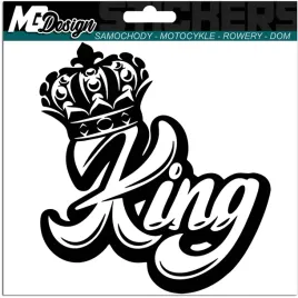 naklejka-na-samochod-king-krol-korona-14x15