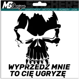 naklejka-na-auto-czacha-skull-wyprzedz-mnie-14x15