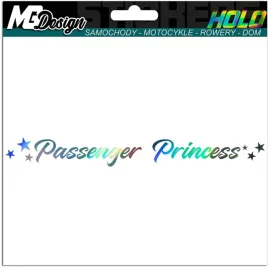 naklejka-na-samochod-szybe-passenger-princess-25x3