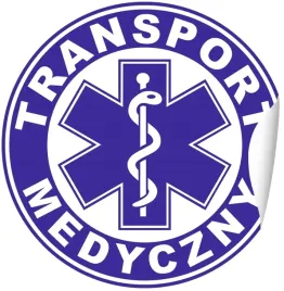 naklejka-na-samochod-transport-medyczny-10cm