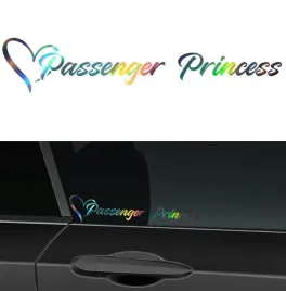 naklejka-na-samochod-szybe-passenger-princess-25x5