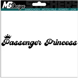 naklejka-na-samochod-szybe-passenger-princess-25x4