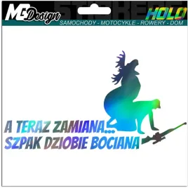 naklejka-mysliwy-a-teraz-zamiana-szpak-holo