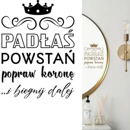 naklejka-na-lustro-padlas-powstan-krolowa-44x60