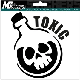 naklejka-na-samochod-toxic-trucizna-czacha-11x12