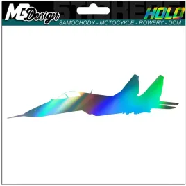 naklejka-na-samochod-samolot-mig-29-hologram