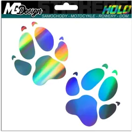 naklejka-na-samochod-lapy-lapki-psa-hologram