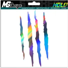 naklejka-pazury-rozszarpany-na-samochod-hologram