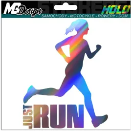 naklejka-na-samochod-bieganie-jogging-run-hologram