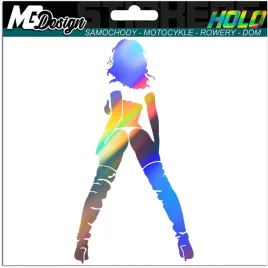 kobieta-laska-ponetne-naklejka-na-auto-hologram
