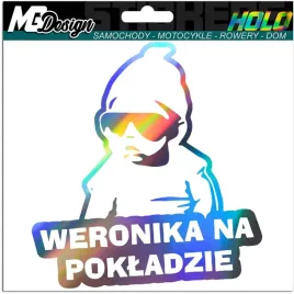 weronika-na-pokladzie-naklejka-na-szybe-hologram