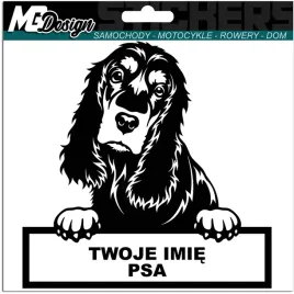 naklejka-na-samochod-auto-pies-spaniel-imie