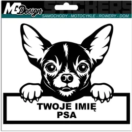 naklejka-na-samochod-pies-chihuahua-imie