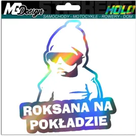roksana-na-pokladzie-naklejka-na-szybe-hologram
