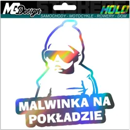 malwinka-na-pokladzie-naklejka-na-szybe-hologram