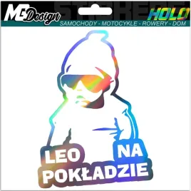 leo-na-pokladzie-naklejka-na-szybe-hologram