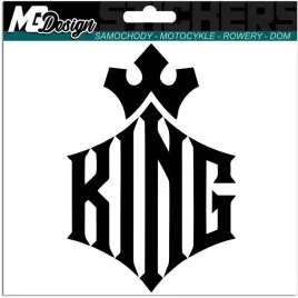 naklejka-na-samochod-wlepka-king-korona-crown-8x12