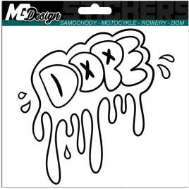 naklejka-na-samochod-dope-jdm-graffiti-12x12-cm