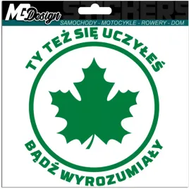 naklejka-na-samochod-zielony-listek-lisc-11x13-cm