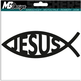 naklejka-na-samochod-rybka-katolicka-jesus-5x15-cm